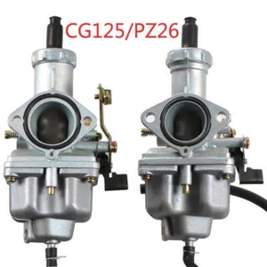 125cc Motocross ATV Pit Dirt Bike Engine PZ26 Carburetor Hand Cable Choke Carb F - Picture 1 of 5
