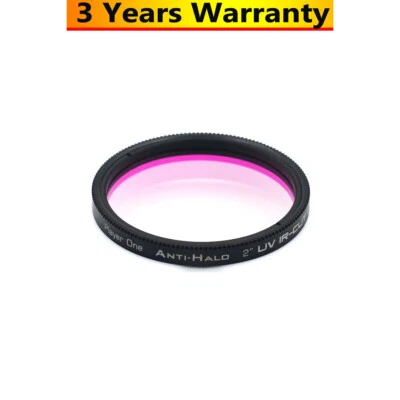 Player One AH-UV-IR-CUT-2 Anti-Halo 2" UV IR Cut Filter for Planetary Imaging - Image 1 of 2