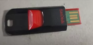 SanDisk Cruzer Edge 8GB USB 2.0 Flash Drive - Black (SDCZ51-008G-B35)/Open Box - Picture 1 of 2