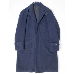 Engineered Garments Freak's Store Wool Melton Chesterfield Coat Navy XS #EK BDA - Picture 1 of 4
