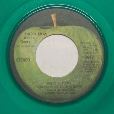John Lennon & Yoko - Happy Xmas (War Is Over) - 1971 Apple 45 - Image 1 of 3