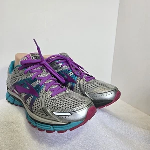 Zapatos deportivos para correr Brooks Adrenaline GTS 17 para mujer talla 11 B (medianos) grises - Imagen 1 de 17
