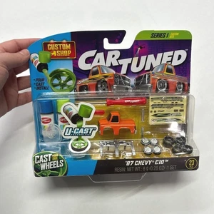 CarTuned Custom Shop Series 1 1987 Chevy C10 Truck Cast Your Own Wheels Kit NIB - Bild 1 von 3