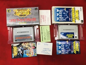 Nichibu Tourcade Classics Space Invaders Box and postcard , can be bundled - Picture 1 of 2
