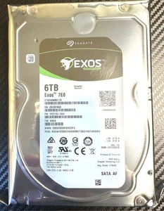 Seagate Exos 7E8 6TB ST6000NM0115 1YZ110-004 7200RPM 128MB Cache 3.5" Hard Drive - Picture 1 of 1