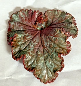 Natures Creations Rockville Maryland Leaf Pin Brooch - Picture 1 of 3