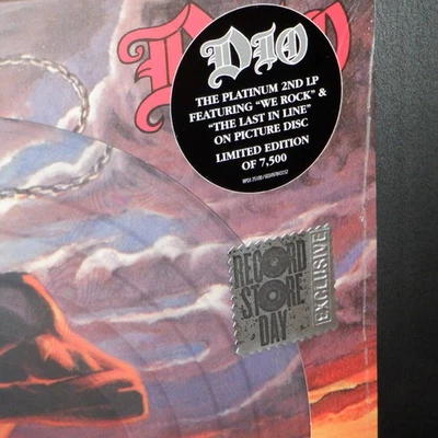 DIO vinyl LP Holy Diver RSD 2021 Picture disc MISPRINT Last In Line We Rock RARE - Image 1 of 3