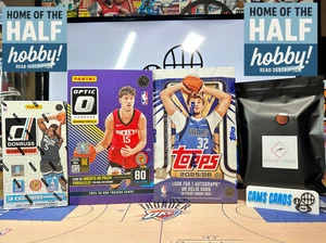 Detroit Pistons Hobby Box BREAK 23-26 NBA 1/2 Topps Basketball 1/4 Optic - Picture 1 of 6
