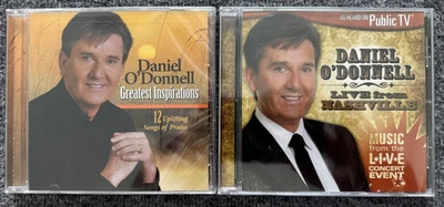 DANIEL O'DONNELL 2 NEW Sealed CDs ~ Greatest Inspirations & Live from Nashville Foto 1 de 3