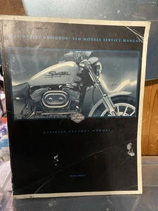 2001 Harley Davidson XLH Models Service Manual 99484-01 -Sportster - Bild 1 von 5