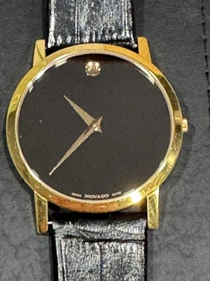 Reloj Movado Classic Museum Hombre Negro - 0607312 Foto 1 de 4