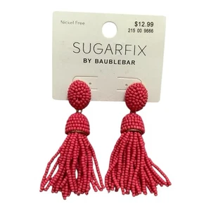Sugarfix by Baublebar Ohrringe Hot Pink Quaste - Bild 1 von 1