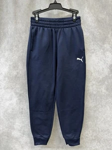 Puma Boys Sweat Pants Navy Blue Size 8 - Picture 1 of 2