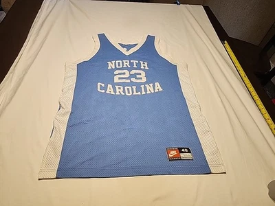 Vintage Authentic Michael Jordan North Carolina UNC Tar Heels Jersey Men Size 48 - Image 1 of 4