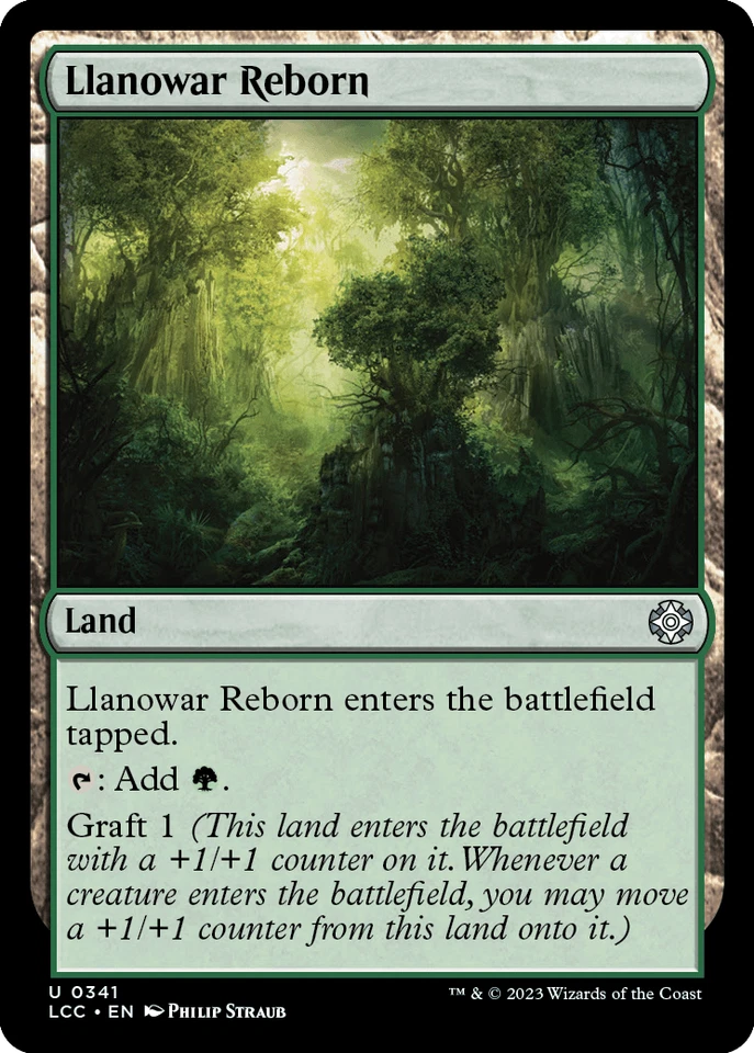 MTG Llanowar Reborn English LCC - Image 1 of 1
