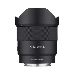 Lente Samyang AF 16 mm F2,8 P FE marco completo enfoque automático cámara principal lente para Sony - Imagen 1 de 5