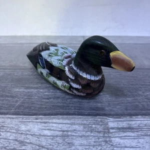 Vintage Wooden Duck Decor Toronto Star Import - Picture 1 of 8