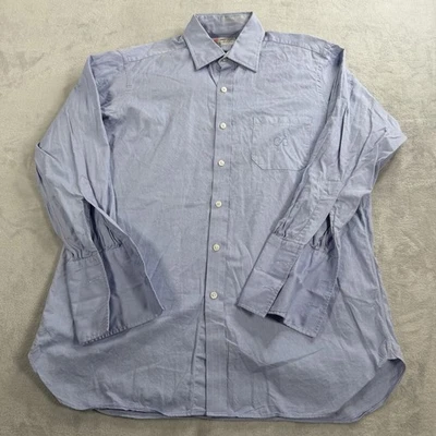 Turnbull & Asser Oxford Shirt Mens 16 L Long Sleeve Button Down Barrel Cuff OCBD - Image 1 of 4