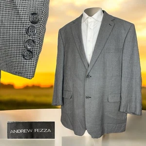Abrigo deportivo Andrew Fezza para hombre 50R multicolor lana engordada seda doble ventilación - Imagen 1 de 11