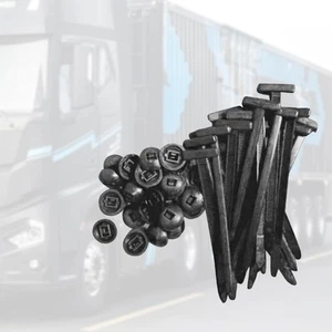 20x Nylon Cable Ties Easy to Install Multifunctional Cable Management Straps - Picture 1 of 6