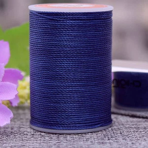 0.65mm Round Waxed Thread Leather Hand Sewing Stiching Cord 78 meters - Picture 1 of 21