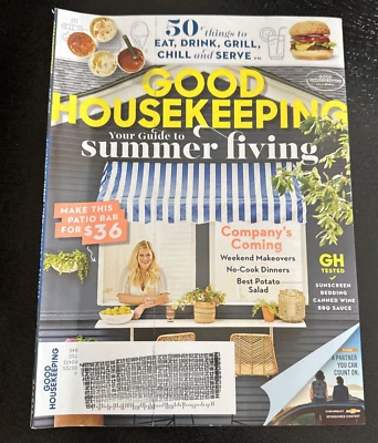 Good Housekeeping Magazine June 2019 Guide to Summer Living No Cook Dinners - Image 1 of 3