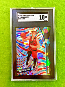 Kevin Huerter SGC 10 CUBIC PRIZM # /50 ROOKIE CARD 2020 Revolution MAKE AN OFFER
