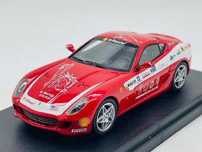 FERRARI 599 GTB FIORANO PANAMERICANA 20000 ROSSO LOOKSMART LS209A 1:43 ITALIA - Immagine 1 di 4