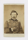 1860's GENERAL JAMES NEGLEY CIVIL WAR CDV PHOTO, RARE CLOSEUP TO WAIST