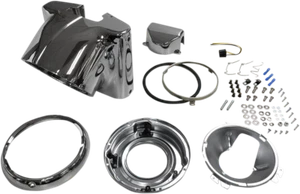 Drag Specialties Headlight Nacelle Kit for 7" Headlight for 2000-2017 Harley - Picture 1 of 1