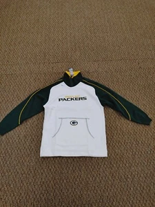 NFL team apparel Green Bay Packers pullover sweatshirt size medium - Picture 1 of 9