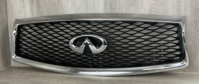 2014-2015-2016-2017 INFINITI Q50 GRILLE FRONT UPPER GRILL  OEM 62310 4HB0A - Image 1 of 4