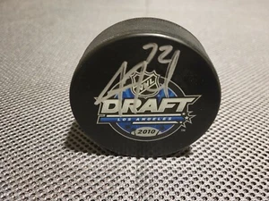 Justin Faulk autographed 2010 NHL Draft Puck - Picture 1 of 3