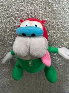 Vintage 1992 Ren & Stimpy Show Green Pajamas Plush Nickelodeon Dakin - Picture 1 of 5