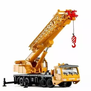 Sollevatore gru pesanti pressofuse bambino 1/55 modello auto modello ingegneria regalo - Foto 1 di 10