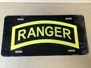 New Metal Ranger License Plate  - Picture 1 of 1