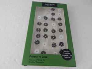 Kate Spade Protective Case for iPhone 16 Clear/Floral/Bling New - Picture 1 of 7