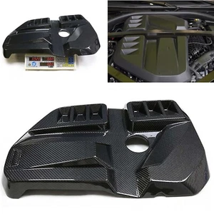 For BMW G80 G81 M3 G82 G83 2021-2025 Dry Carbon Fiber Engine Cover Protector Kit - Picture 1 of 12