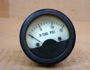 0-1500 PSI 28V Panel-Mount Pressure Gauge Assembly P/N S-0156176 - Bild 1 von 6