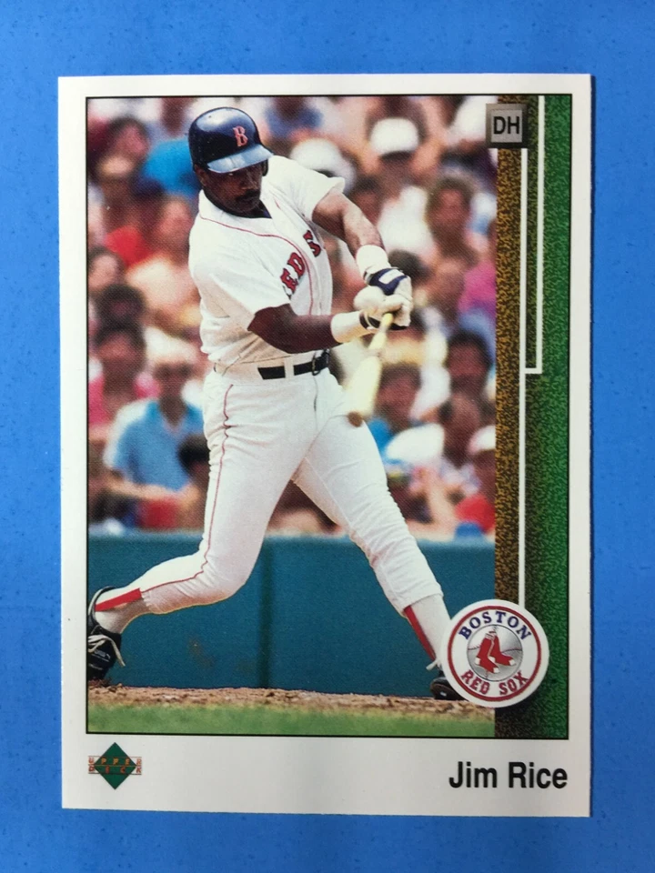 1989 Upper Deck Set Break #413 JIM RICE  * NM-MT or BETTER L12320229 - Image 1 of 4