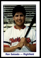 1986 WBTV Charlotte O's Ron Salcedo Charlotte O's #NNO