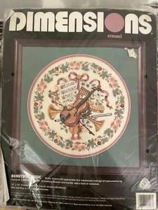 New Dimensions Crewel Kit #1426 Beautiful Music NIP - Picture 1 of 2