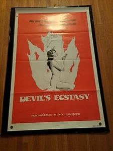 Devil's Ecstacy 1977 Original Movie Poster 27x41 One Sheet  - Picture 1 of 6