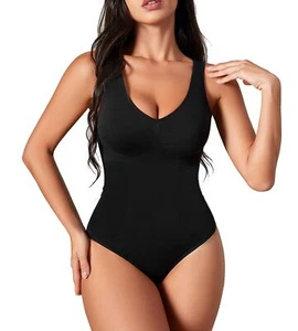 Women Shapewear Bodysuit Seamless Shapewear Body Suit Tummy Control Body Shap... - Picture 1 of 6