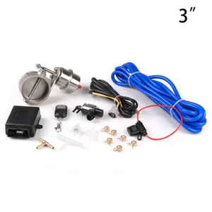 3'' 76mm Control Valve Set Vacuum Actuator CLOSED Style + Remote Control - Picture 1 of 6