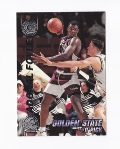 1997 Press Pass Double Threat Silver #8 Adonal Foyle Warriors Magic Colgate