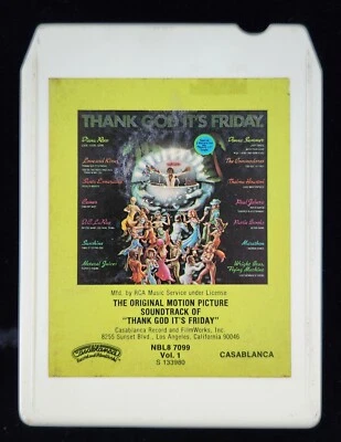 Thank God Its Friday 8 Track Motion Picture Soundtrack 1978 Casablanca S133980 - Image 1 of 4