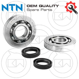 KIT CUSCINETTI DI BANCO NTN + PARAOLI ALBERO MOTORE GILERA RUNNER FXR 180 2T - Imagen 1 de 2