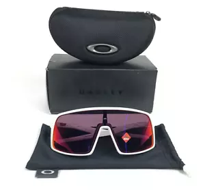 Gafas de sol Oakley SUTRO OO9406-0637 montura blanca mate con lente Prizm Road púrpura - Imagen 1 de 13