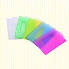  20 Pcs Card Cover Candy-colored Holder Credit Sleeve School ID Bank